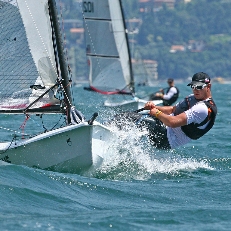 RS skiff European Championship Lake Garda 2012, IT