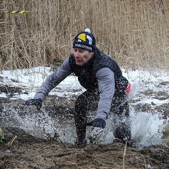 IceMarathon, Cerna v Posumavi, Lipno Lake 13.02. 2016